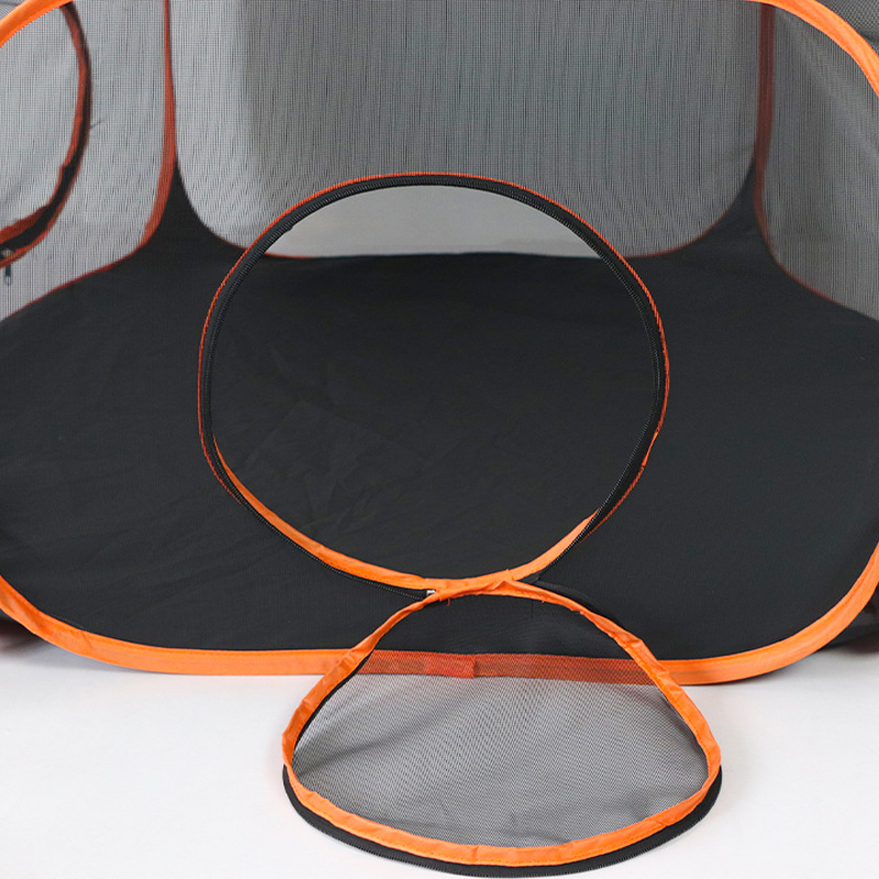 Qiang Sheng Πτυσσόμενο Κλειστό Τούνελ Γάτας και Κρεβάκι — Oxford Υλικό, Κλουβί για Γάτες