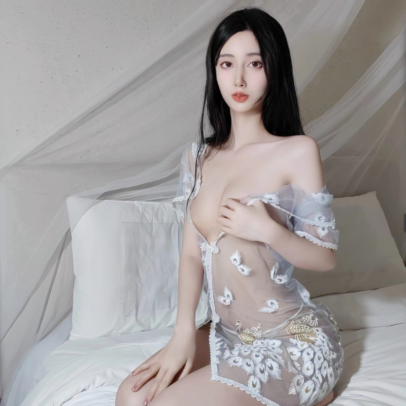 Σετ ρούχων ρόλων σε στυλ Qipao, πολυεστερικό ύφασμα, κύρια σύνθεση 80–90% πολυεστέρας, γυναικείο μοντέλο, άνοιξη 2024 κυκλοφορία