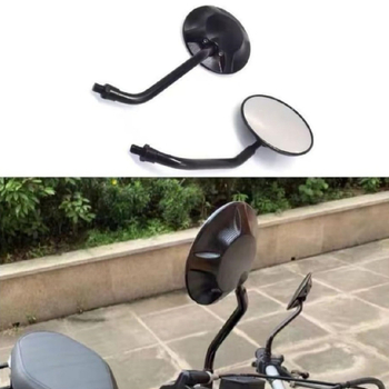 CNC motociklo galinis veidrodėlis, sferinis veidrodis, aliuminio lydinio korpusas, konversijos sraigtai, dalies numeris Xc-cx-45