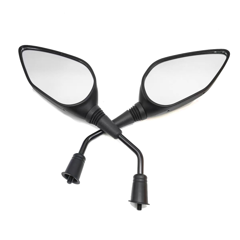 Yuwon καθρέφτης οπισθοπορείας μοτοσικλέτας για ηλεκτρικά οχήματα, τετράγωνος ευρυγώνιος καμπύλος καθρέφτης, στερέωση εμπρός-πίσω, ανθεκτικός στους κραδασμούς, κατάλληλος για μετακινήσεις