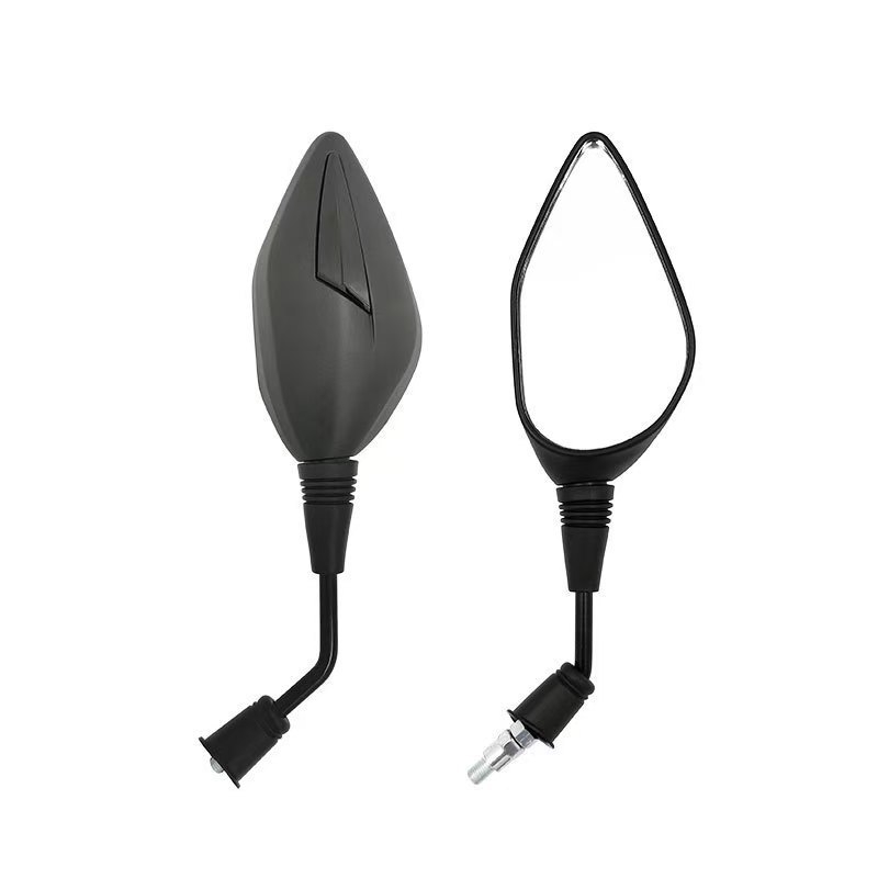 Yuwon καθρέφτης οπισθοπορείας μοτοσικλέτας για ηλεκτρικά οχήματα, τετράγωνος ευρυγώνιος καμπύλος καθρέφτης, στερέωση εμπρός-πίσω, ανθεκτικός στους κραδασμούς, κατάλληλος για μετακινήσεις