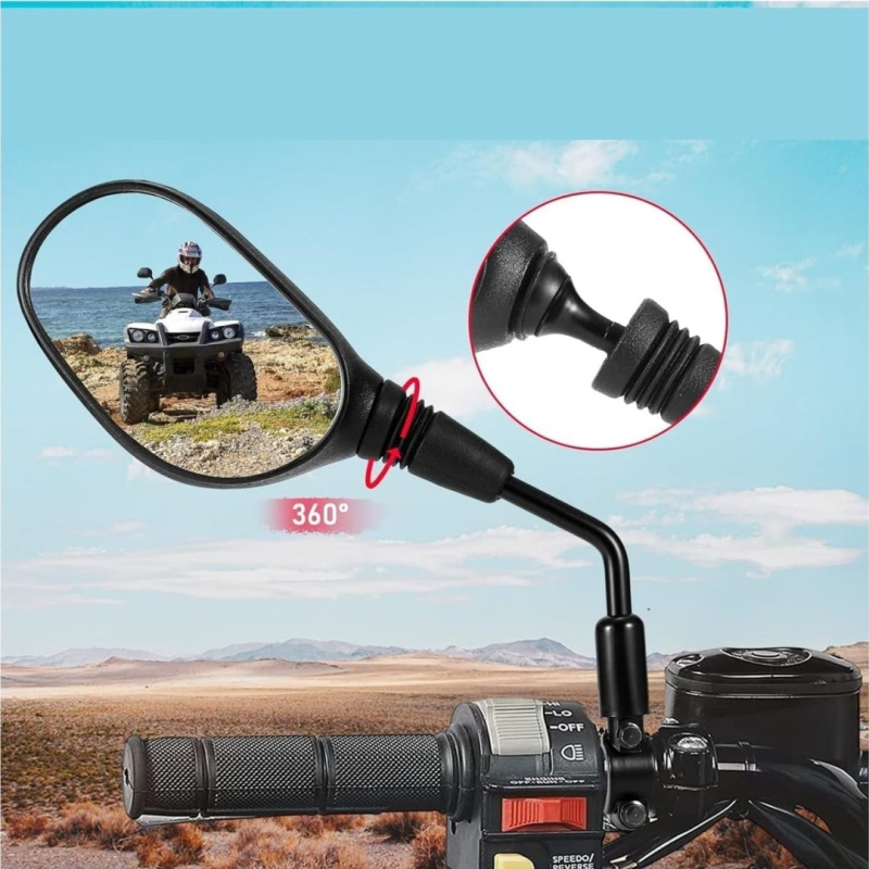 Galinis veidrodėlis, modelis Xc-cx-10, universalus motociklo/elektrinio transporto priemonės veidrodėlis; suderinamas su universaliais motociklais/elektriniais transporto priemonėmis; įgaliota privatų prekės ženklą.