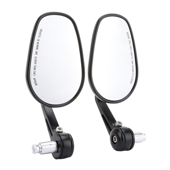 Motociklo atbulinis veidrodėlis SF-169, sferinis veidrodėlis, stiklas, prekės ženklas FLYQUICK