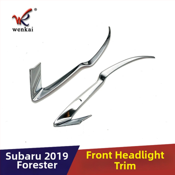 Dekoratyvinis priekinio žibinto rėmelis Subaru Forester 2019, Wen Kai WK-877, ABS