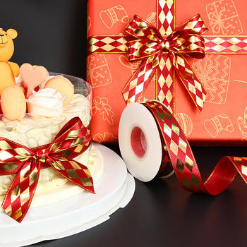 Yunling houndstooth kaspinė plaukų aksesuaras, poliesteris