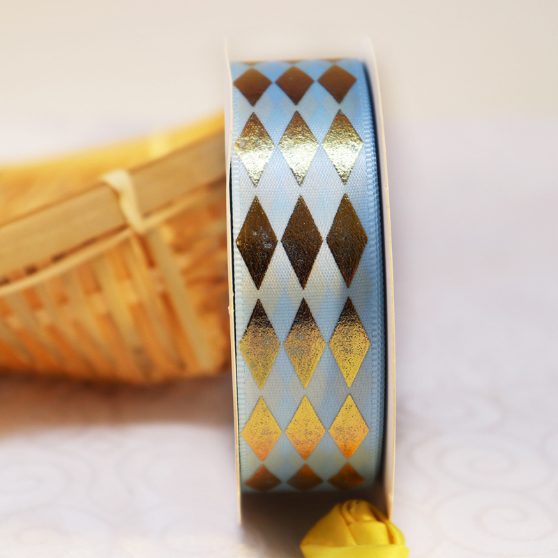 Yunling houndstooth kaspinė plaukų aksesuaras, poliesteris