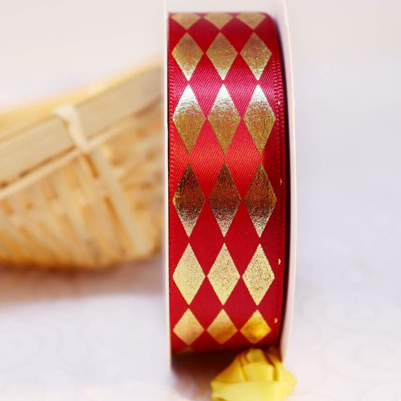 Yunling houndstooth kaspinė plaukų aksesuaras, poliesteris