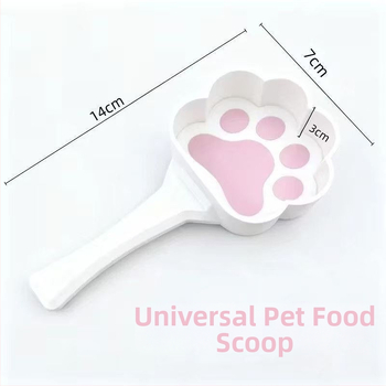 Katės šėrimo šaukštas, medžiaga 20213, naminių gyvūnų maisto šaukštas, dėžutėje 180 vienetų