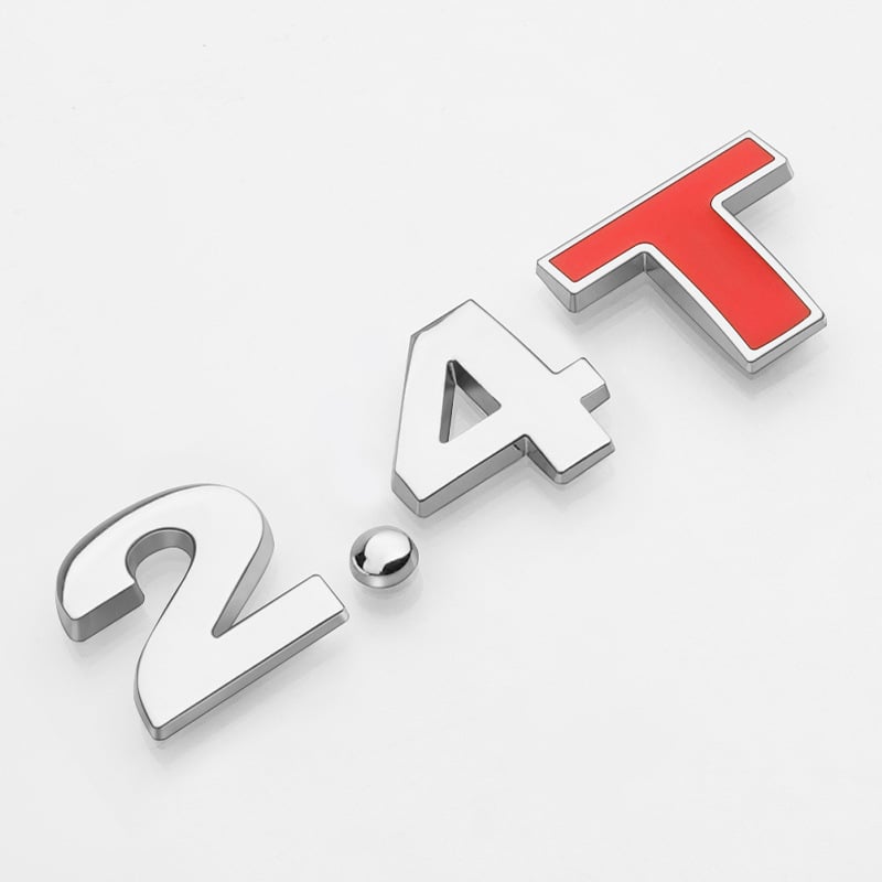 3D variklio tūrio lipdukas – automobilio korpuso lipdukas, klijavimo montavimas, diapazonas 1.4T–3.0L