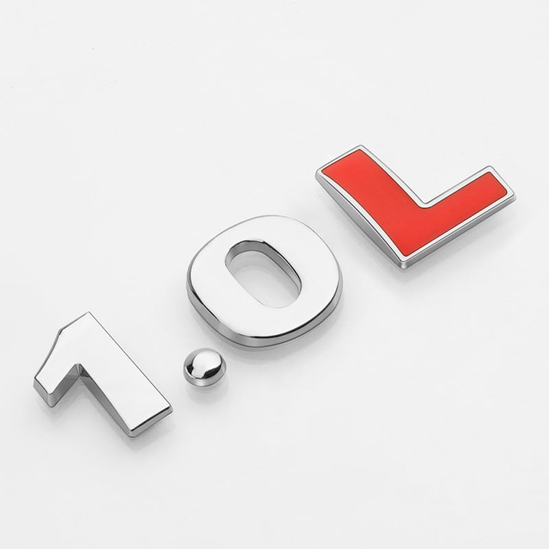 3D variklio tūrio lipdukas – automobilio korpuso lipdukas, klijavimo montavimas, diapazonas 1.4T–3.0L