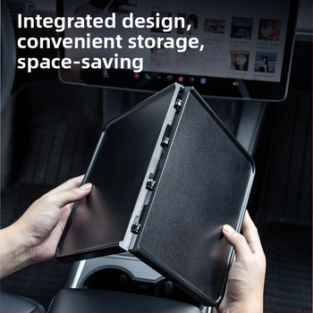 Tesla Model 3/Y sulankstomas centrinės konsolės padėklas – Daugiafunkcinis, Plastikas, Diegimas: Kitas