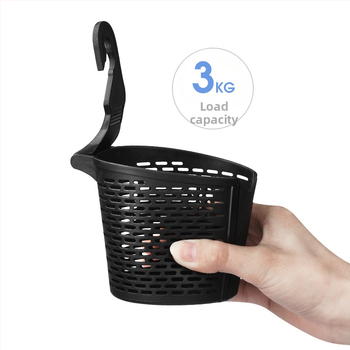 Automobilinis puodelio laikiklis ir sėdynės nugaros laikiklis — TPR, modelis c1743, tinka sėdynės atlošui, pritaikymas galimas