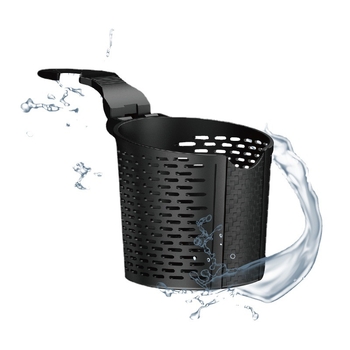 Automobilinis puodelio laikiklis ir sėdynės nugaros laikiklis — TPR, modelis c1743, tinka sėdynės atlošui, pritaikymas galimas