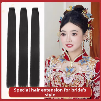 Frizieru parūka, roku darīta, karstumizturīgas šķiedras, taisa frizūra, nav krāsojama vai permēta