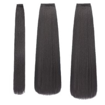 Περούκα για μακιγιάζ, χειροποίητη, θερμοανθεκτικές ίνες, ίσια υφή, μη βαφή και μη περμαν