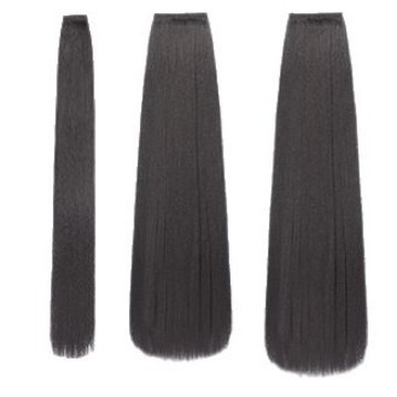 Περούκα για μακιγιάζ, χειροποίητη, θερμοανθεκτικές ίνες, ίσια υφή, μη βαφή και μη περμαν