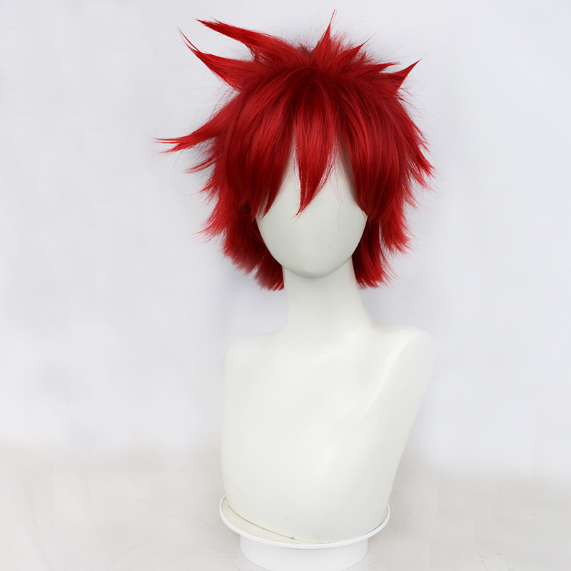 Perucă Cosplay - Stil Anime, Fir de înaltă temperatură, Model 20213-126, Nu se poate vopsi cu vopsele fierbinți