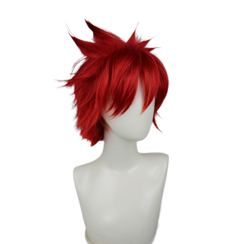 Perucă Cosplay - Stil Anime, Fir de înaltă temperatură, Model 20213-126, Nu se poate vopsi cu vopsele fierbinți