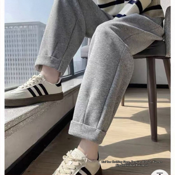 Nėščiųjų kelnės su fleece apdaila rudens-žiemos sezonui, trijų ketvirčių ilgio, medvilnės-poliesterio mišinys, išlaiko šilumą