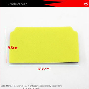 Motociklo oro filtro elementas, Mogelon, modelis F8, tinka motociklams, produkto kodas Lx35