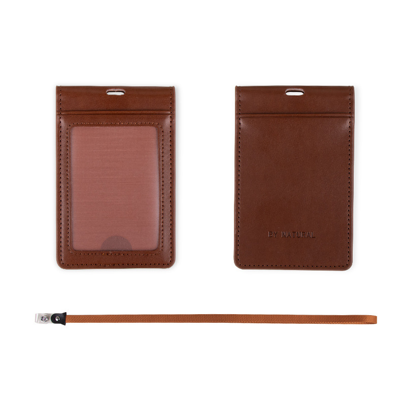 Yue Lu kartes turētājs no PU ādas – mūsdienīgs minimālistisks stils, PU iekšējā odere