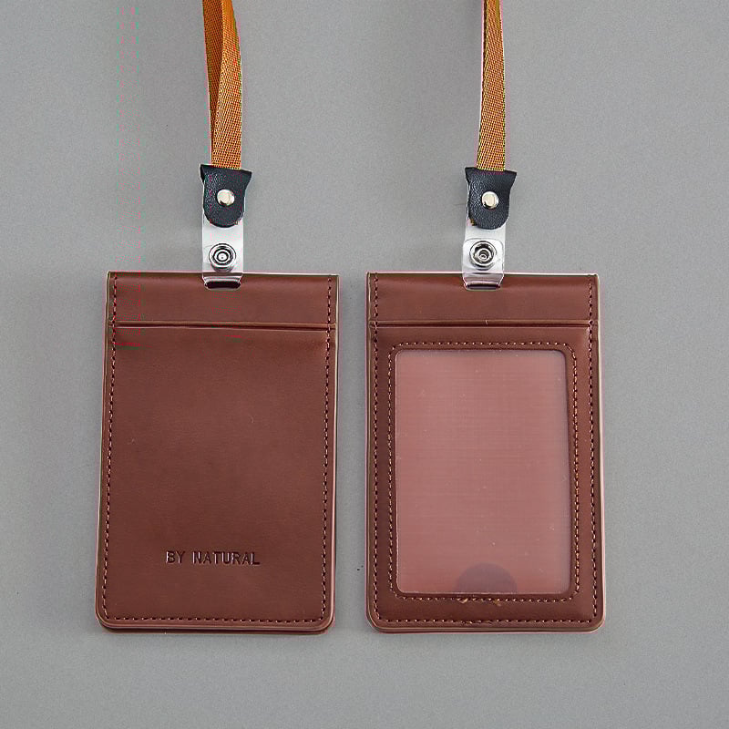 Yue Lu kartes turētājs no PU ādas – mūsdienīgs minimālistisks stils, PU iekšējā odere