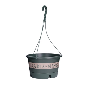 Саксия за цветя от смола, дишаща, устойчива на деформация и корозия; подходяща за окачване, настолна и подова употреба; с дренажен дизайн.