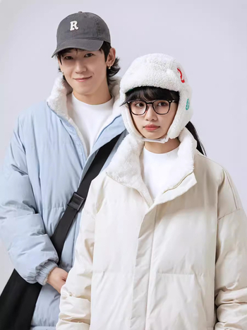 Muški reverzibilni kaput s fleece podstavom, poliester punilo, zatvarač, stojeći ovratnik, Oxford tkanina