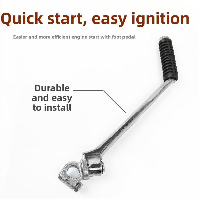 Стартерен лост за мотоциклет Mogelon, модел Zongshen 125, съвместим с Zongshen 125/hj125-8, код на продукта Zs125qdg, за стартиране на двигателя