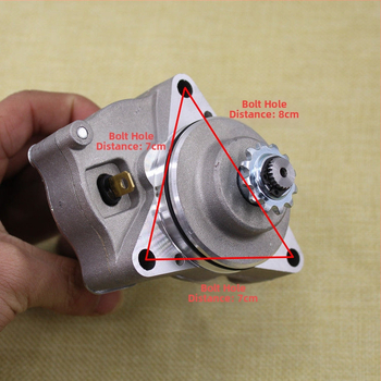 Mojielong DY100 motociklo starteris - DY100 modelis, skirtas motociklams