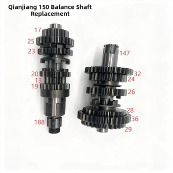 Balansa asi un zobratu komplekts Qianjiang 150 motociklam – 149cc, viencilindru, degvielas patēriņš 3–4 L/100km, Kyle Sun