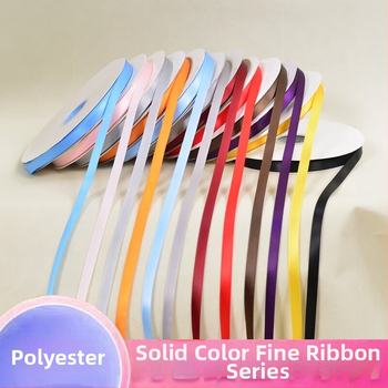 Dekoratyvinė poliesterio juostelė gėlių ir tortų įvyniojimui — baleto stilius, DIY dekoravimui