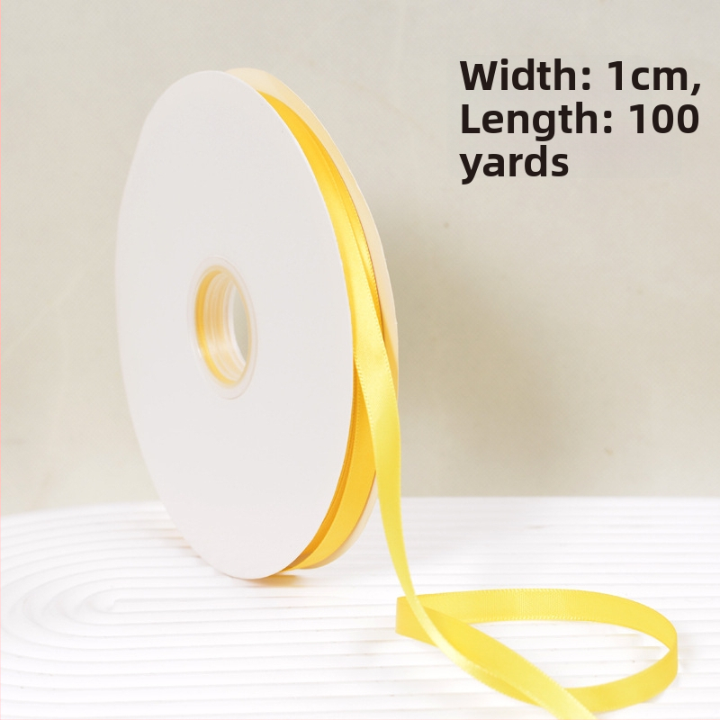 Dekoratyvinė poliesterio juostelė gėlių ir tortų įvyniojimui — baleto stilius, DIY dekoravimui