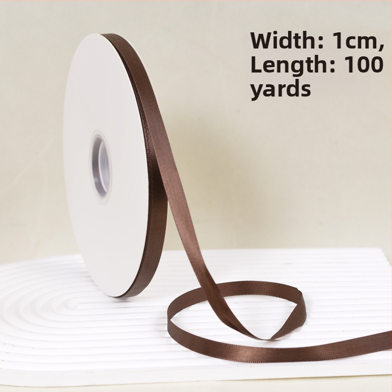 Dekoratyvinė poliesterio juostelė gėlių ir tortų įvyniojimui — baleto stilius, DIY dekoravimui