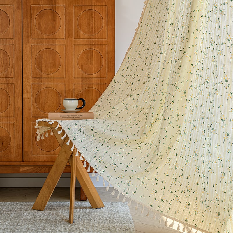 Japāņu stilā izstrādāts 100% kokvilnas aizkars, pusēnojums 40–70%, dzīvojamai istabai, guļamistabai, restorānam un komerciālām telpām, Flying sun