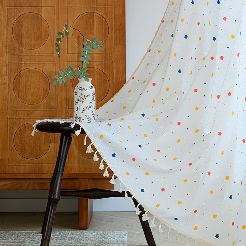 Japāņu stilā izstrādāts 100% kokvilnas aizkars, pusēnojums 40–70%, dzīvojamai istabai, guļamistabai, restorānam un komerciālām telpām, Flying sun