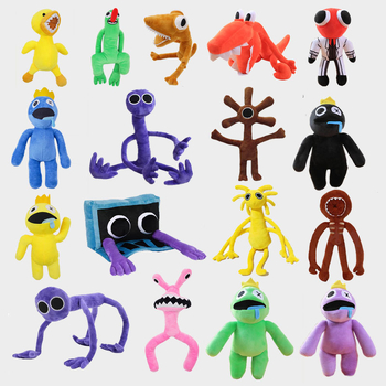 Desman pliš Rainbow Friends Roblox lutka – kratki pliš, punjenje PP pamuk, za uzrast 7–14 godina