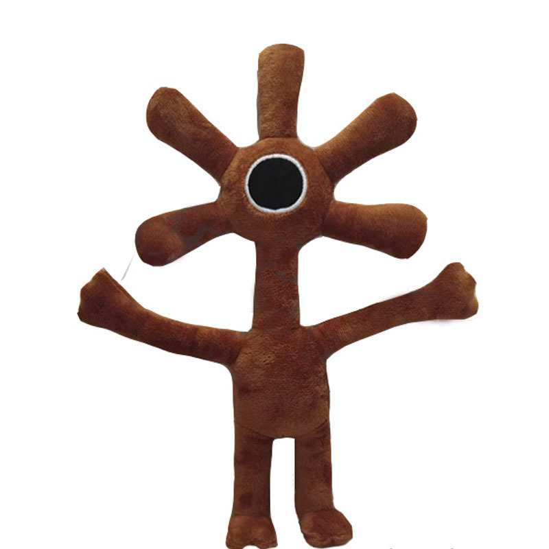 Desman pliš Rainbow Friends Roblox lutka – kratki pliš, punjenje PP pamuk, za uzrast 7–14 godina