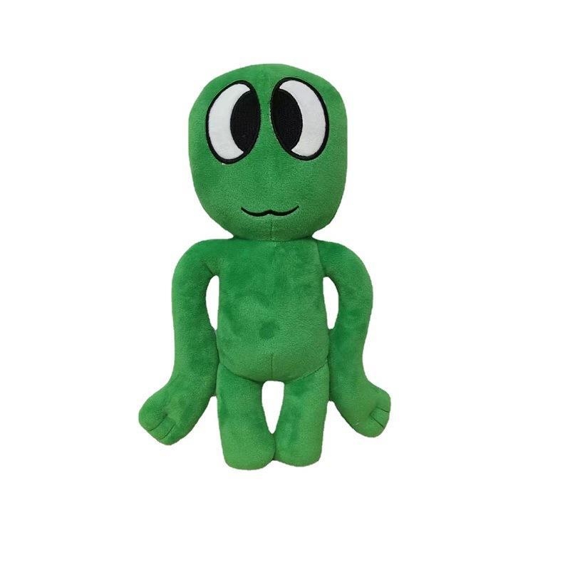 Desman pliš Rainbow Friends Roblox lutka – kratki pliš, punjenje PP pamuk, za uzrast 7–14 godina