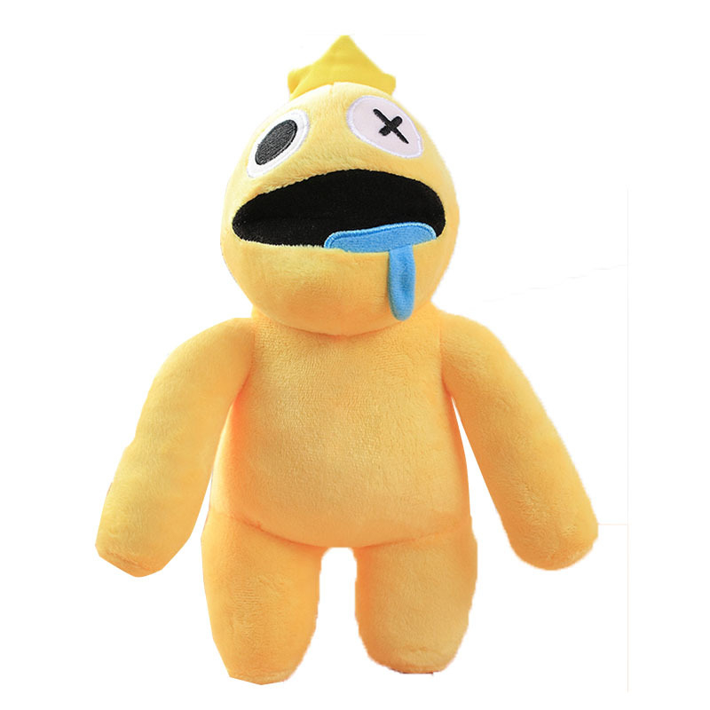 Desman pliš Rainbow Friends Roblox lutka – kratki pliš, punjenje PP pamuk, za uzrast 7–14 godina