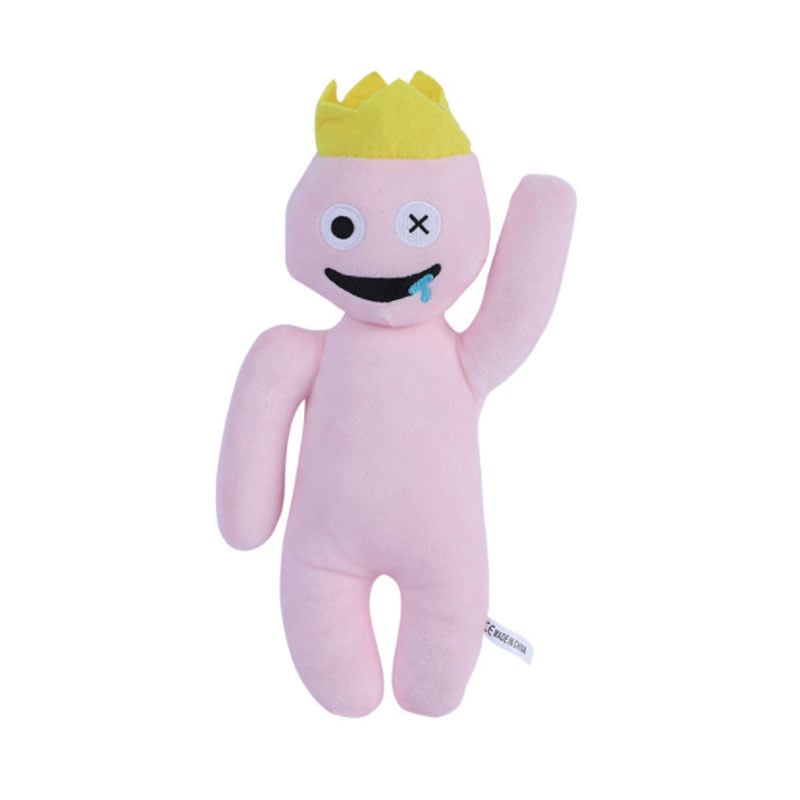 Desman pliš Rainbow Friends Roblox lutka – kratki pliš, punjenje PP pamuk, za uzrast 7–14 godina