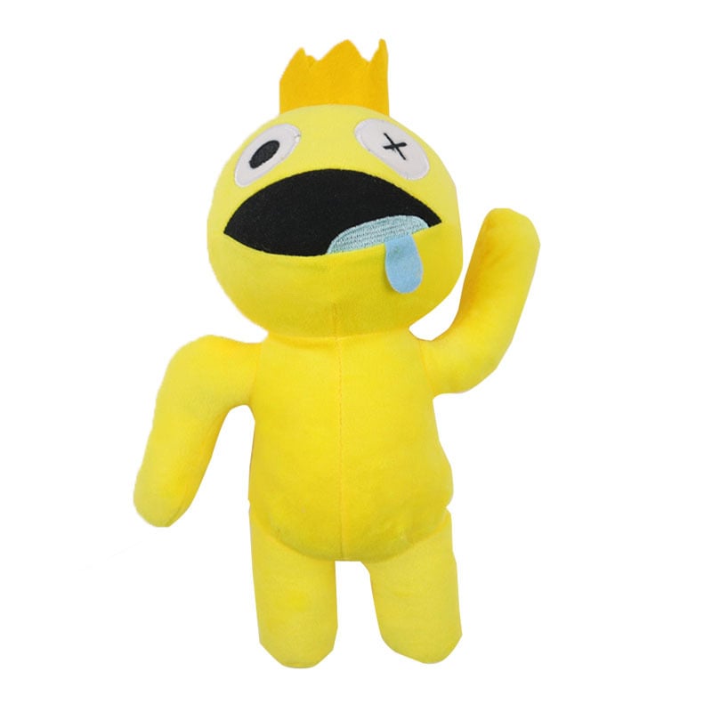 Desman pliš Rainbow Friends Roblox lutka – kratki pliš, punjenje PP pamuk, za uzrast 7–14 godina