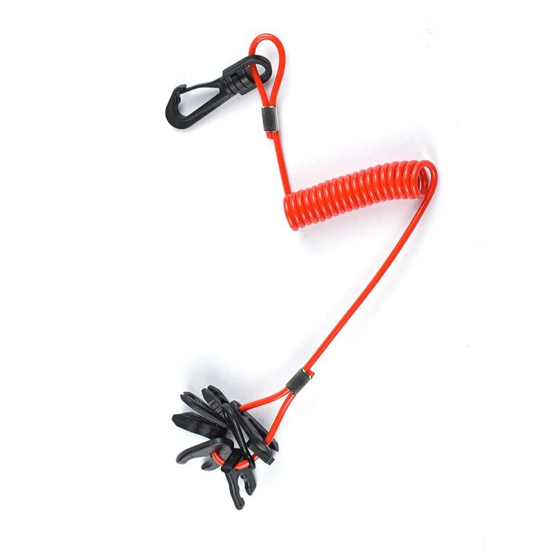 Enhua E31001 Išorinio variklio išjungimo jungiklis su virve – avarinė išjungimas greitaeigiams kateriams ir motoriniams kateriams