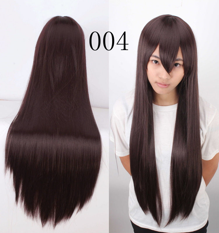 Perucă cosplay - fibră rezistentă la temperaturi înalte, poate fi vopsită, Model K026, rezistentă la căldură, Origine Zhejiang