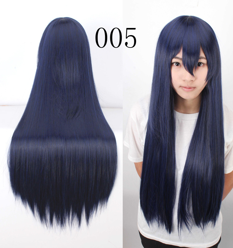 Perucă cosplay - fibră rezistentă la temperaturi înalte, poate fi vopsită, Model K026, rezistentă la căldură, Origine Zhejiang