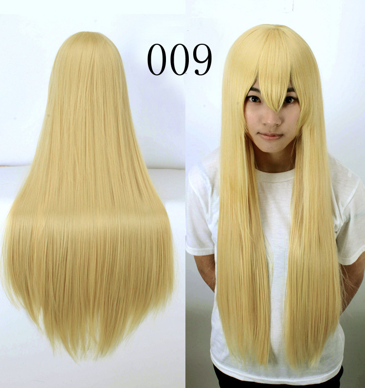 Perucă cosplay - fibră rezistentă la temperaturi înalte, poate fi vopsită, Model K026, rezistentă la căldură, Origine Zhejiang