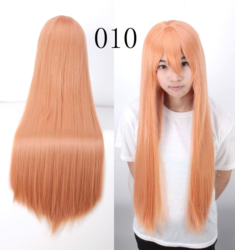 Perucă cosplay - fibră rezistentă la temperaturi înalte, poate fi vopsită, Model K026, rezistentă la căldură, Origine Zhejiang