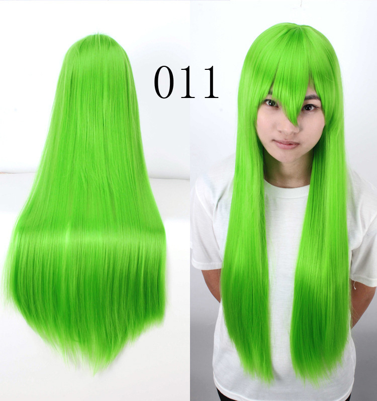 Perucă cosplay - fibră rezistentă la temperaturi înalte, poate fi vopsită, Model K026, rezistentă la căldură, Origine Zhejiang