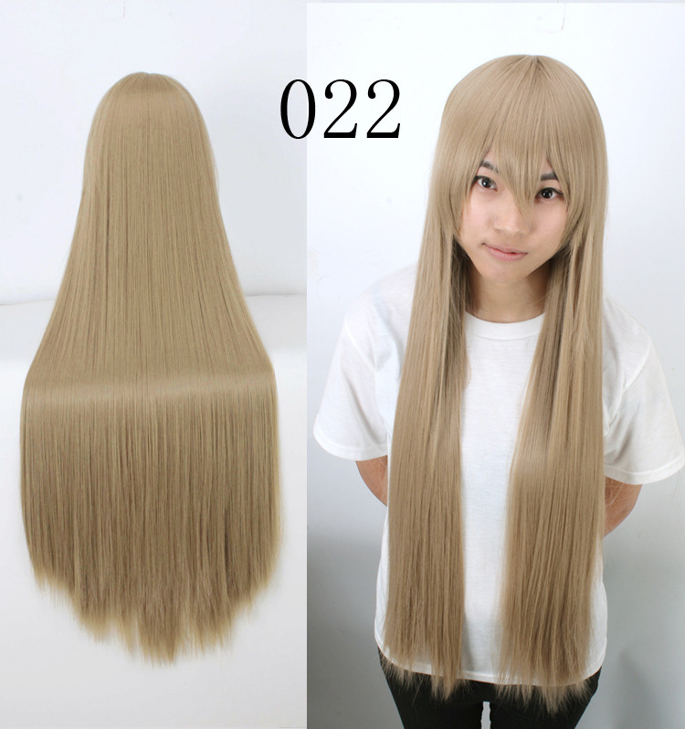 Perucă cosplay - fibră rezistentă la temperaturi înalte, poate fi vopsită, Model K026, rezistentă la căldură, Origine Zhejiang