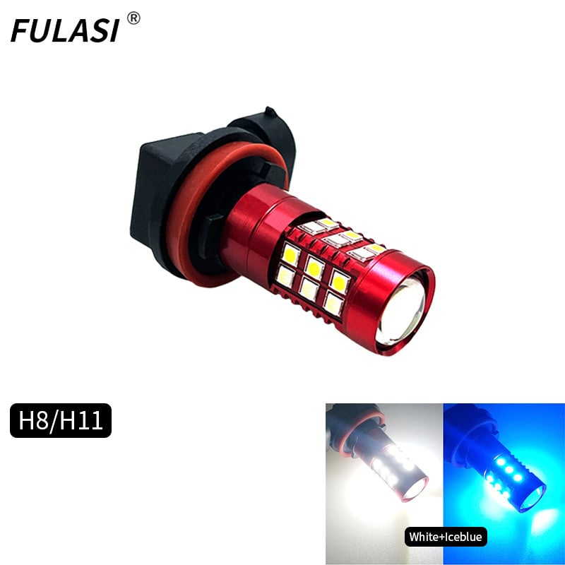 LED φανάρι ομίχλης, μοντέλα 9005/9006/H8/H11, 10W, 12V, 800 lm, αλουμινένιο περίβλημα